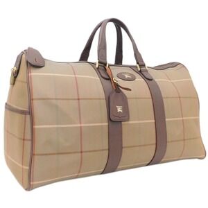 Burberry Boston bag multicolored check pouch